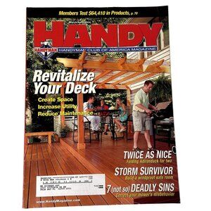 Handyman Woodworking Magazine Vol 12 Iss 63 No 2  Mar Apr 2004 u Revitalize Deck